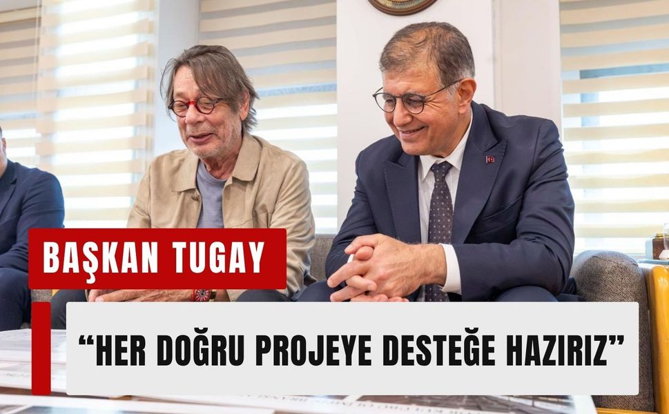 Tugay ve Sepil, Göztepe’nin İnciraltı projesini görüştü