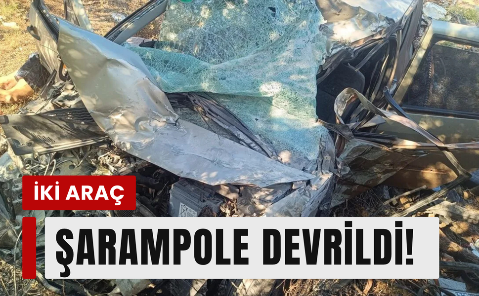 Menderes'te feci çarpışma: 2 ölü!