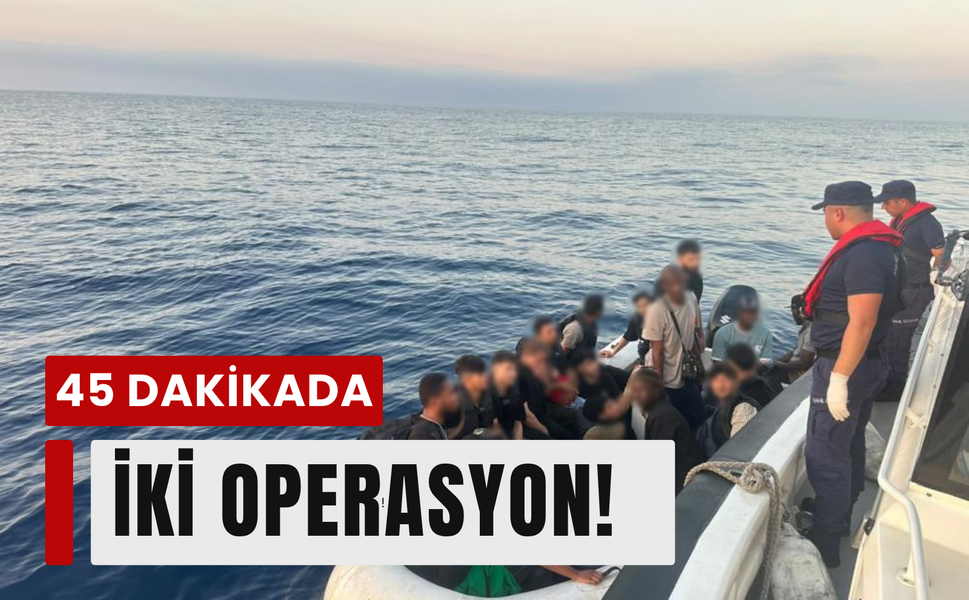 Foça ve Menderes’te göçmen alarmı!