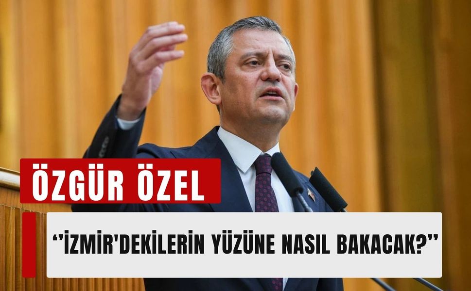Özgür Özel'den Cemil Tugay açıklaması: 'İzmir'dekilerin yüzüne nasıl bakacak?'