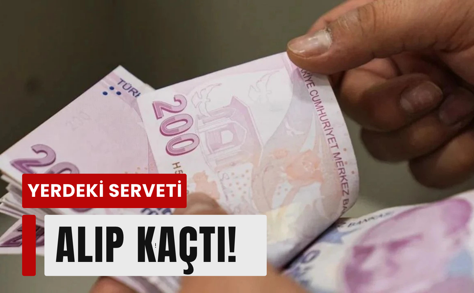 Yerdeki 100 bini görünce dayanamadı!