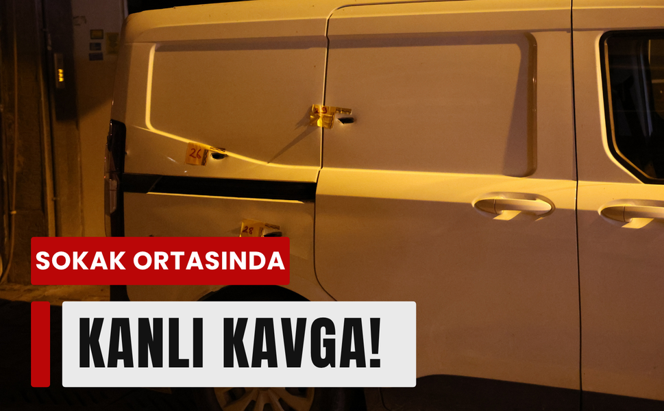 Karşıyaka’da sokak ortasında silahlı kavga: 5 yaralı!