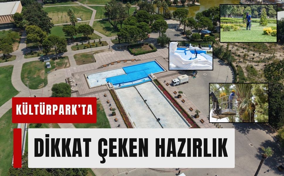 Kültürpark’ta fuar mesaisi başladı!