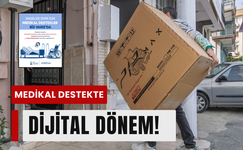Büyükşehir’de medikal destek için dijital dönem!