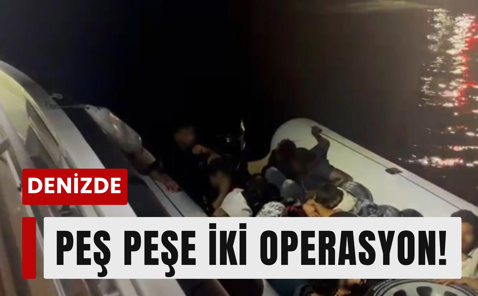 Menderes açıklarında peş peşe alarm!