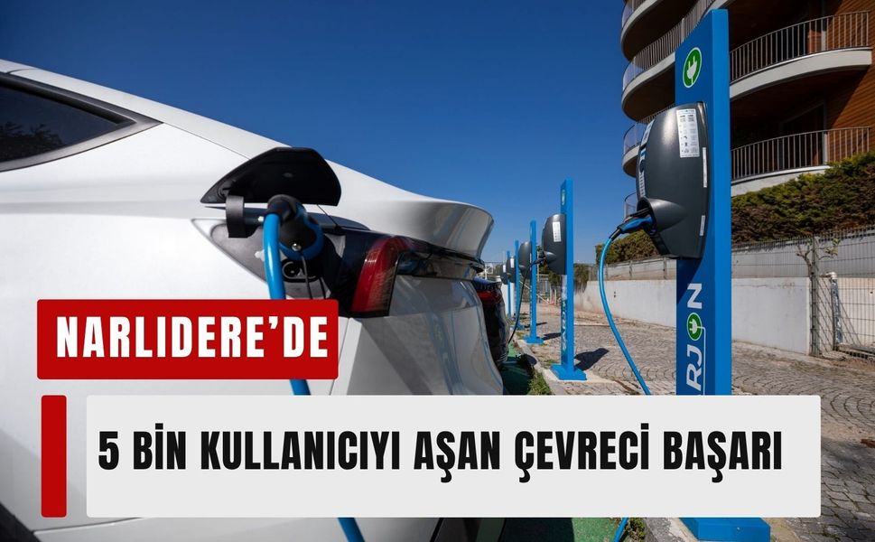 Narlıdere’de 5 bin kullanıcıyı aşan çevreci başarı