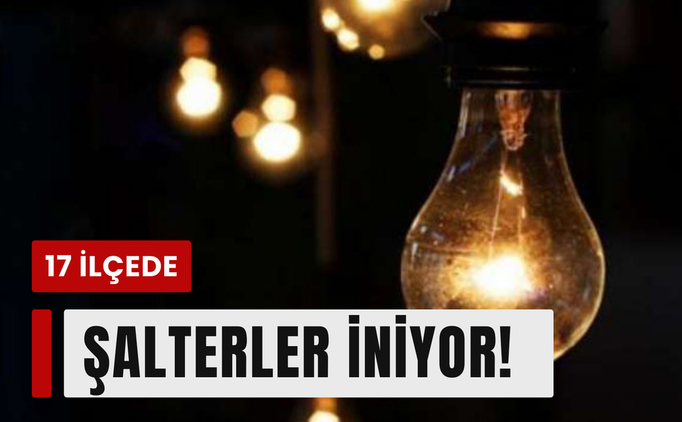 İzmir’de 17 ilçede elektrik kesintisi: GDZ Elektrik duyurdu!