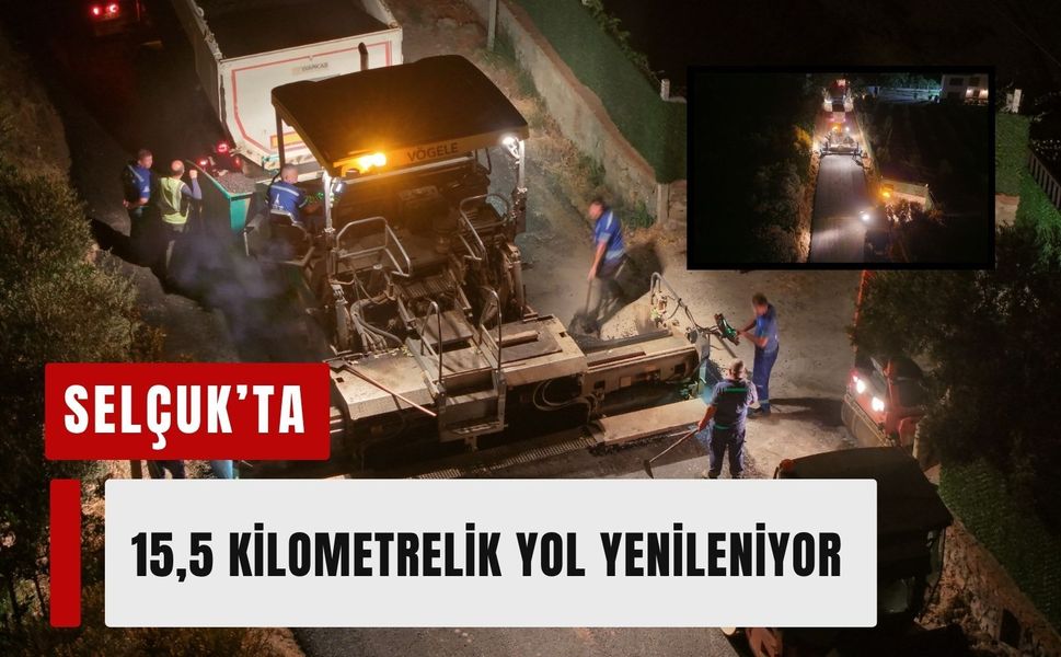 Selçuk’ta ulaşımı rahatlatacak çalışma başladı!