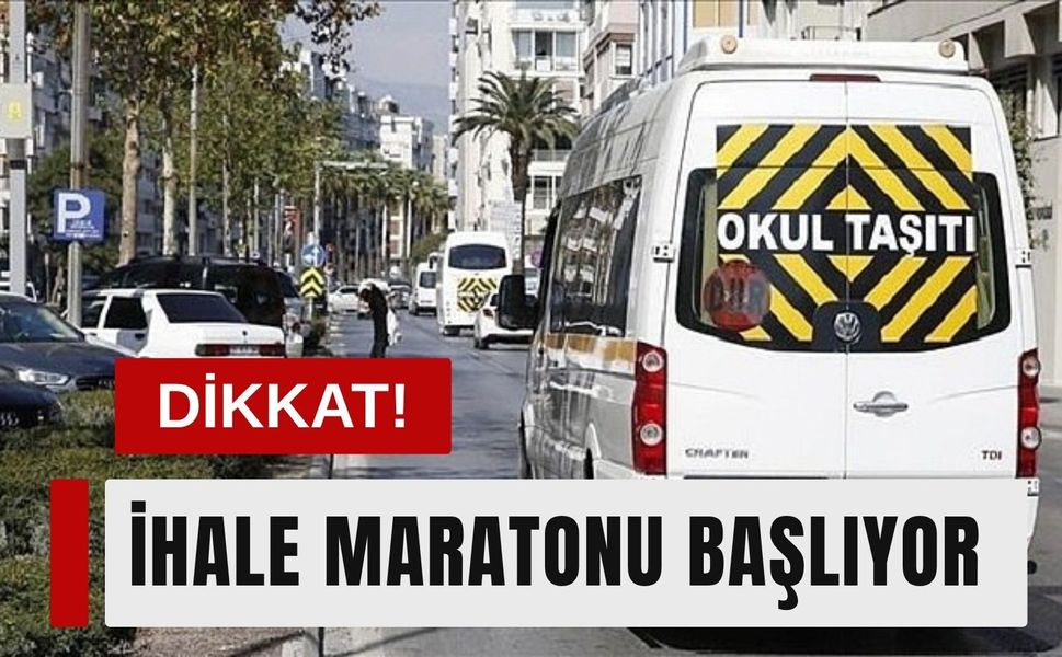 İzmir’de yeni servis plakaları için ihale süreci başlıyor
