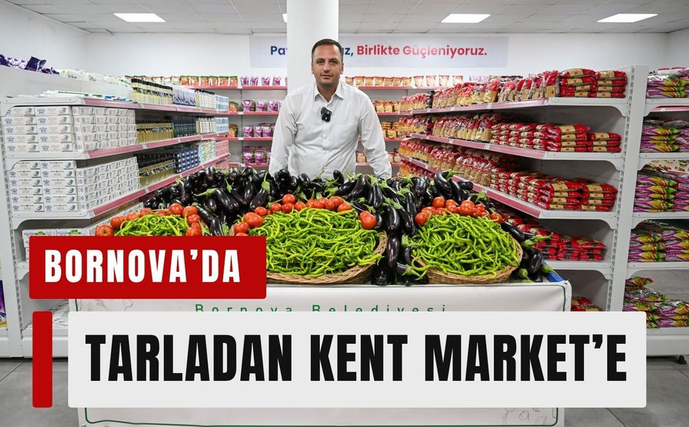 Bornova’da dayanışma büyüyor: Tarladan Kent Market’e