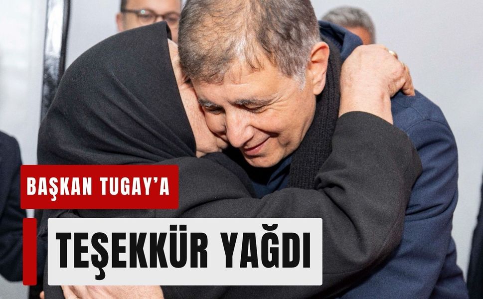 Emeklilerin desteği arttı, Tugay’a teşekkür yağdı