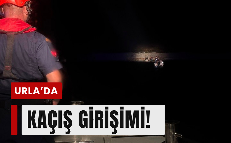 Urla’da 7 göçmene sahil güvenlik engeli!
