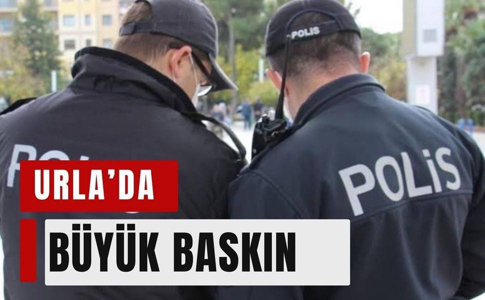 İzmir Urla’da kaçakçılık operasyonu
