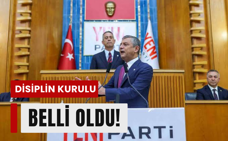 YENİ Parti İzmir’de İl Disiplin Kurulu belli oldu!