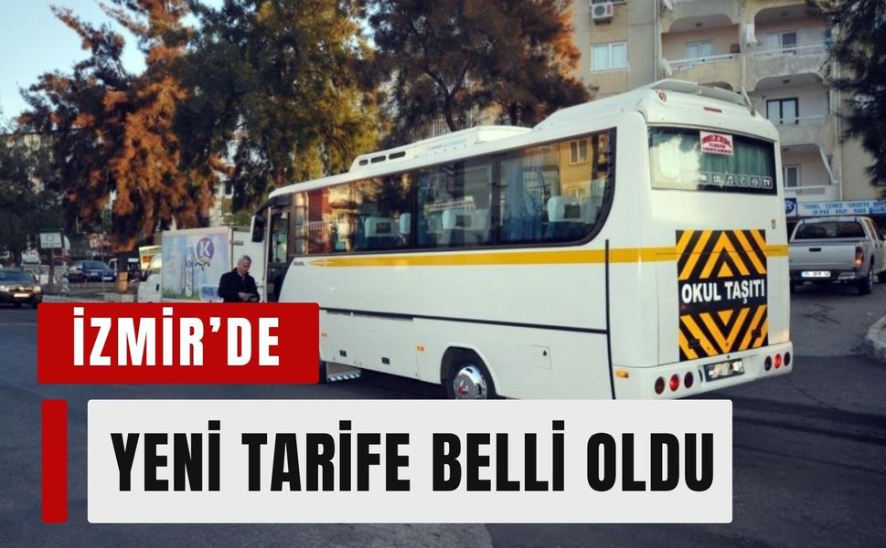İzmir’de okul servis ücretlerine yüzde 20 zam