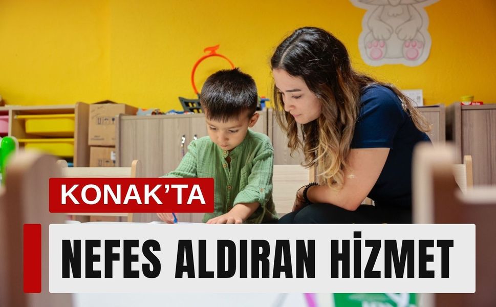 Konak’ta annelere nefes aldıran hizmet sürüyor