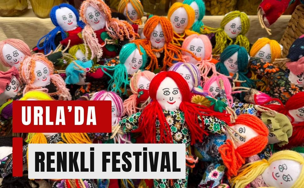 Urla’da 700 yıllık köyü renklendiren festival