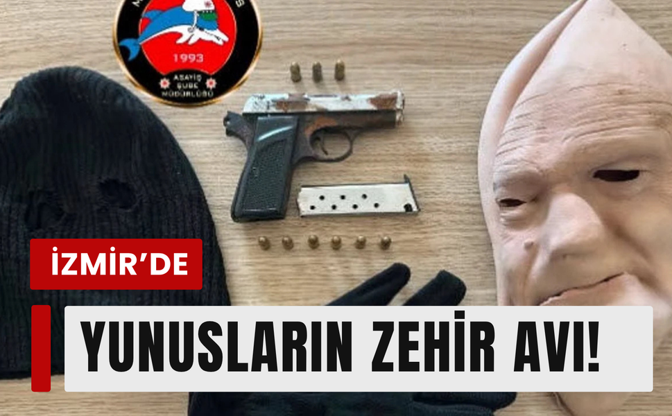 İzmir’de Yunus ekiplerinin bir haftalık suç bilançosu!