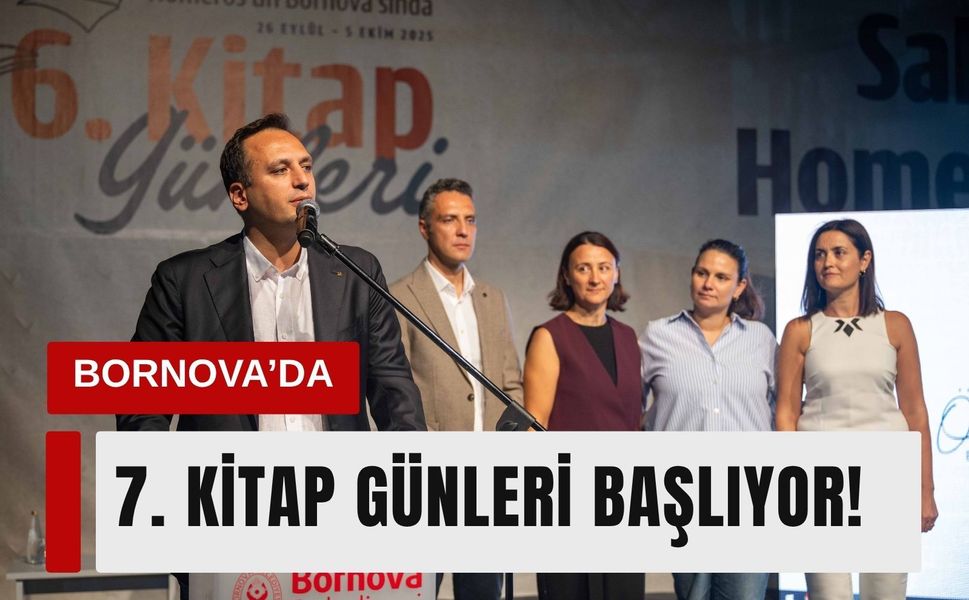 Bornova’da 7. Kitap Günleri başlıyor
