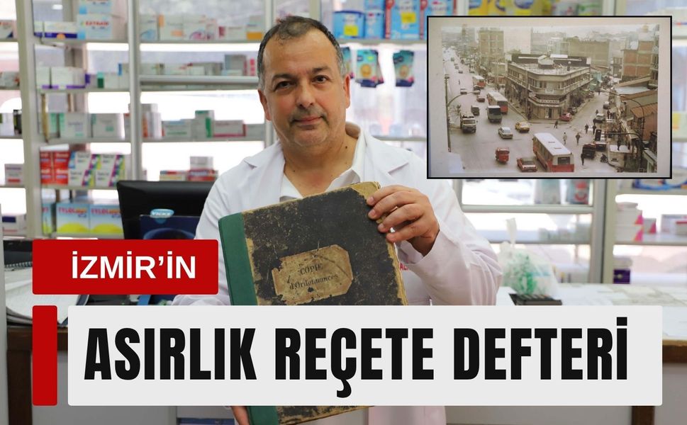 Rum eczacıdan kalan defter İzmir’in kurtuluşunu belgeliyor
