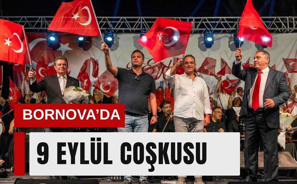 Bornova’da 9 Eylül coşkusu