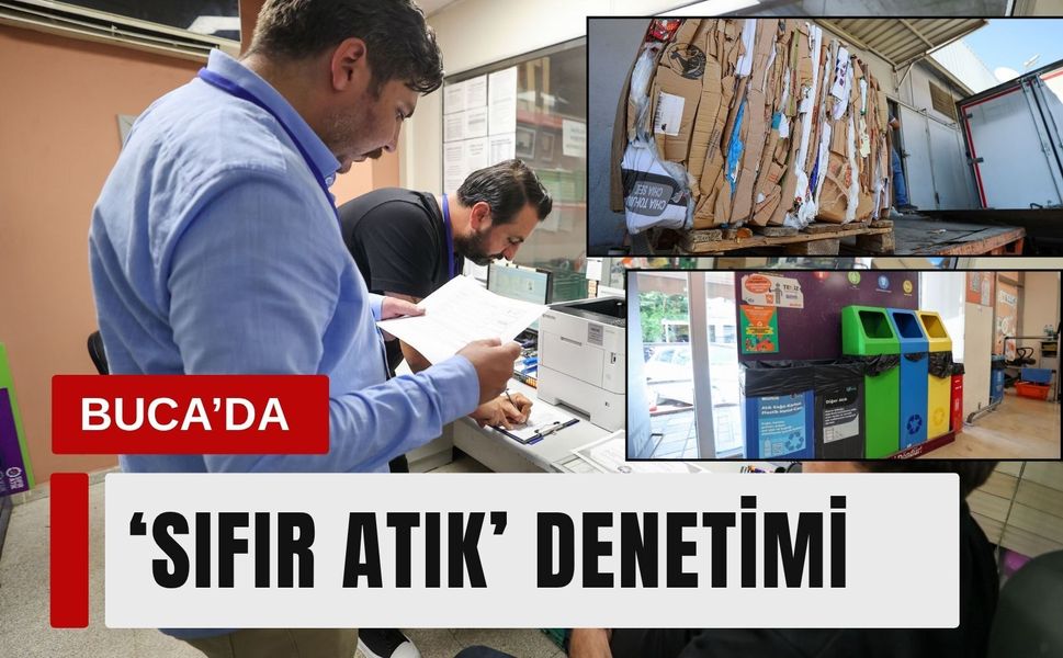 Buca’da 'sıfır atık' denetimi