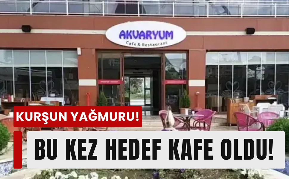 Çiğli Belediyesi yine hedefte: Akvaryum Kafe kurşunlandı!