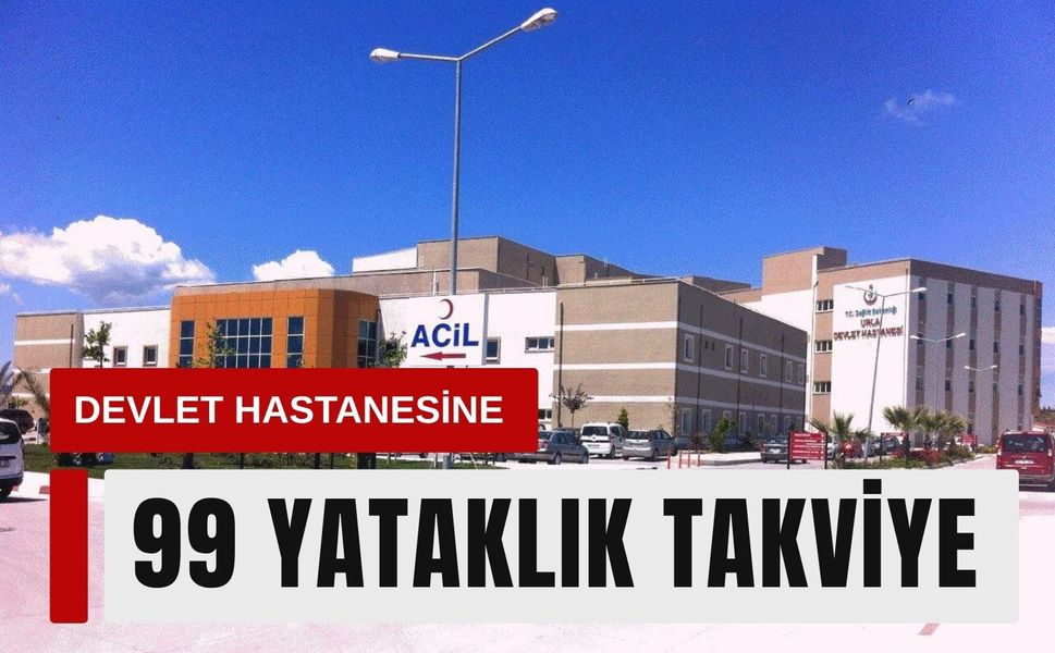 İzmir’de devlet hastanesine 99 yataklık takviye