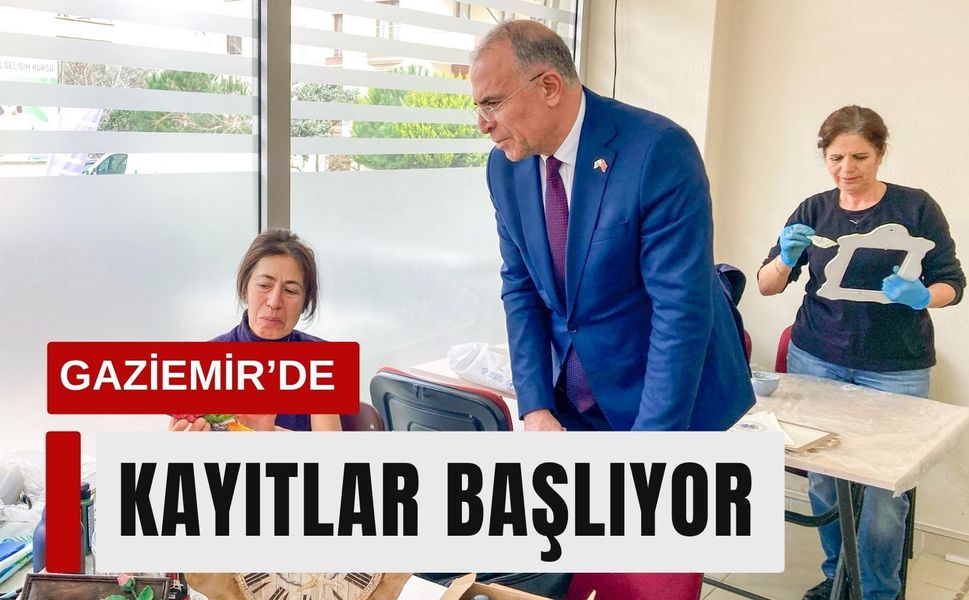 Gaziemir’de kış dönemi kursları için kayıtlar başlıyor
