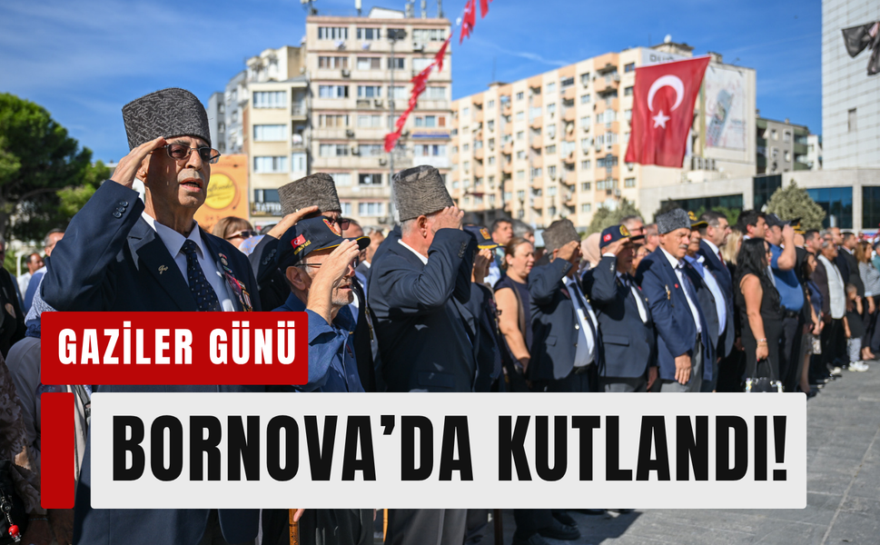 Bornova’da gazilere vefa!