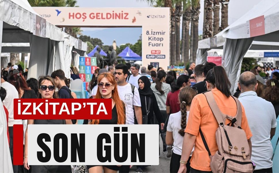 İZKİTAP’ta son gün