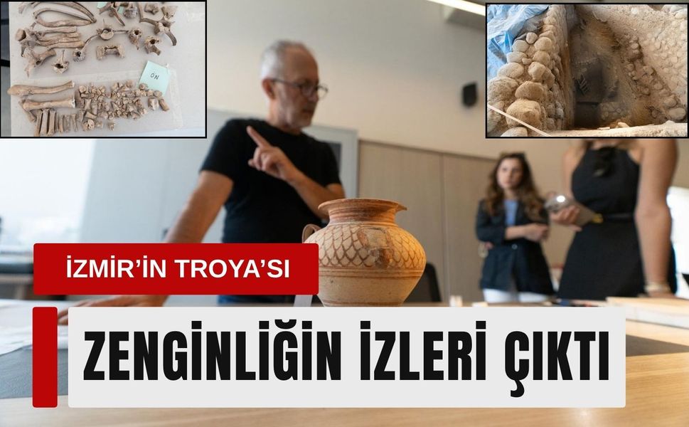 İzmir’in Troya’sı Yassıtepe’de 5 bin yıllık kent yaşamı
