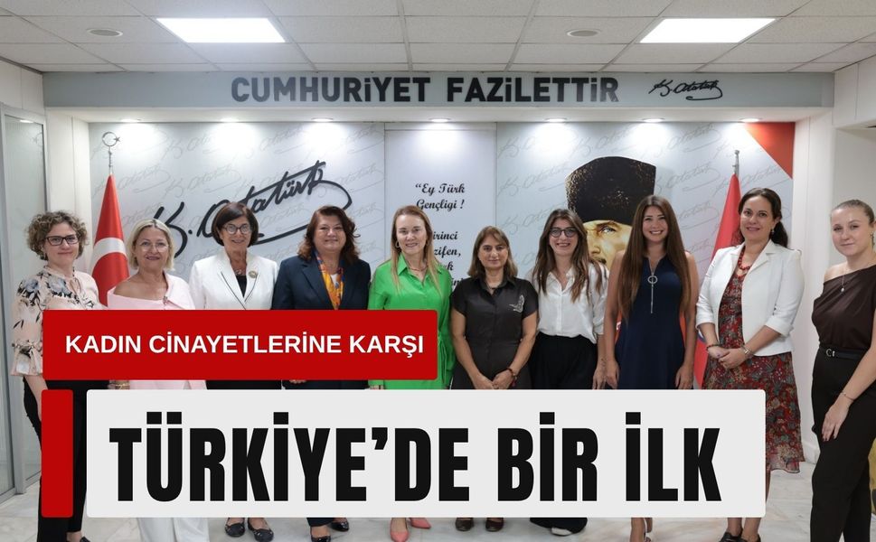Konak’ta kadın c*nayetlerine karşı Türkiye’de bir ilk