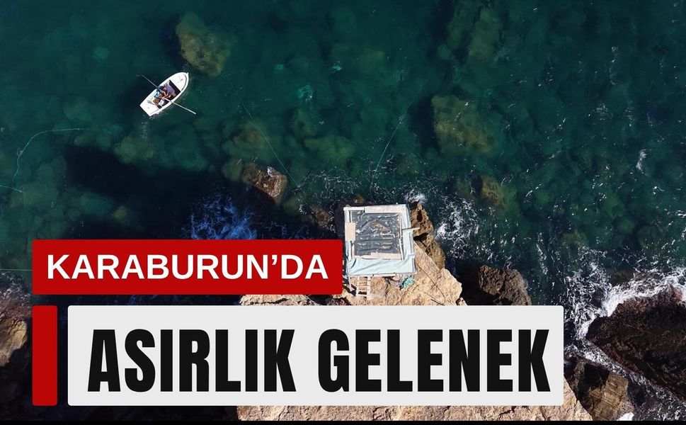 Karaburun’da asırlık balıkçılık geleneği sürüyor