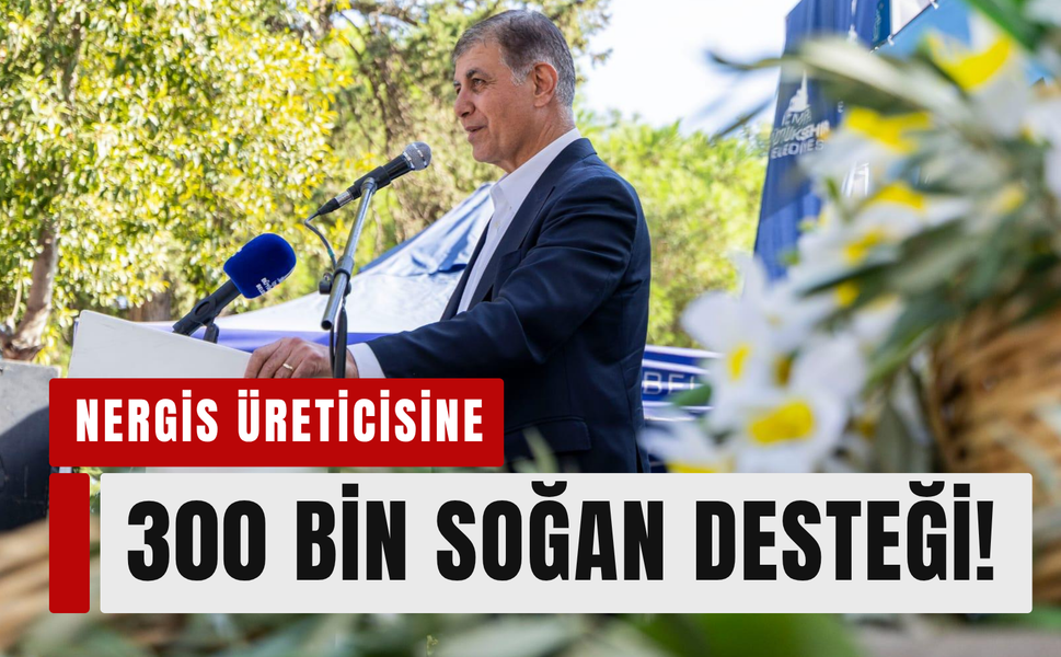 Karaburun’un nergislerine büyük destek!
