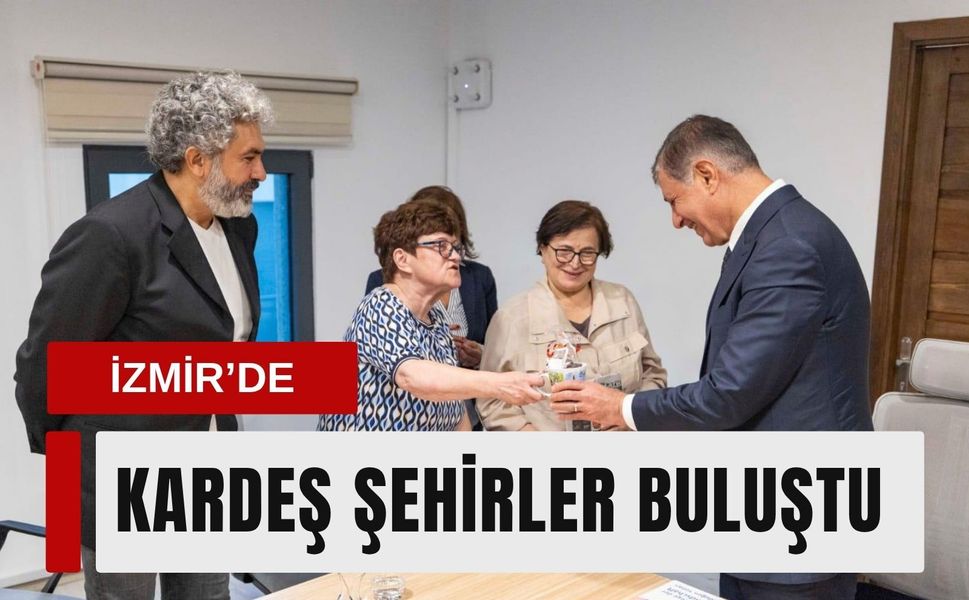 Kardeş şehirler buluştu: Başkan Tugay’dan iş birliği mesajı