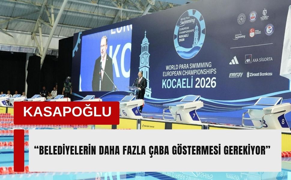 Kasapoğlu’ndan belediyelere engelli bireyler için çağrı