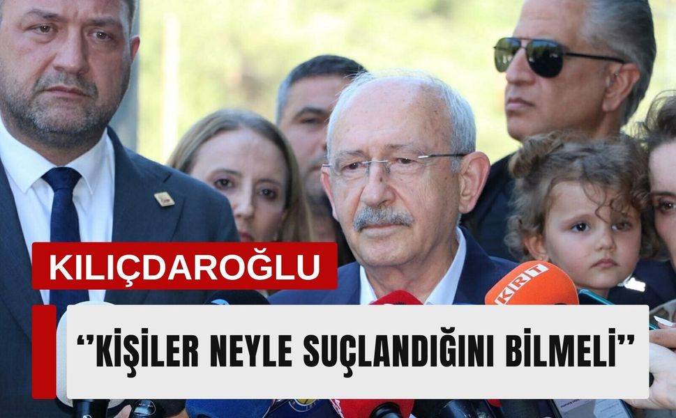 Kılıçdaroğlu'ndan tutuklu isimlere ziyaret: 'İddianame yazılmalı'