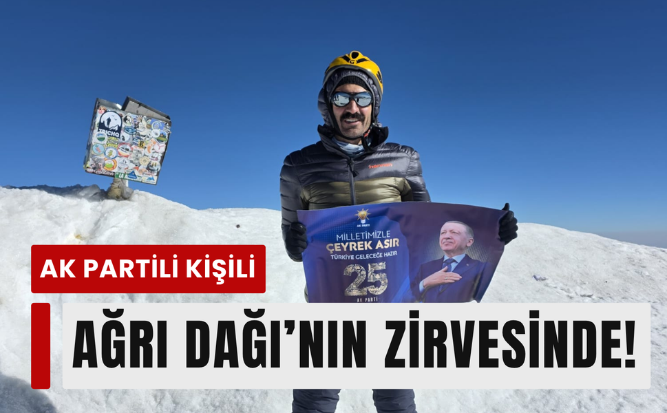 AK Partili Kişili’den 5 bin 137 metrede anlamlı mesaj!