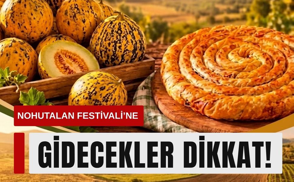 Nohutalan Festivali için otobüs seferlerine düzenleme