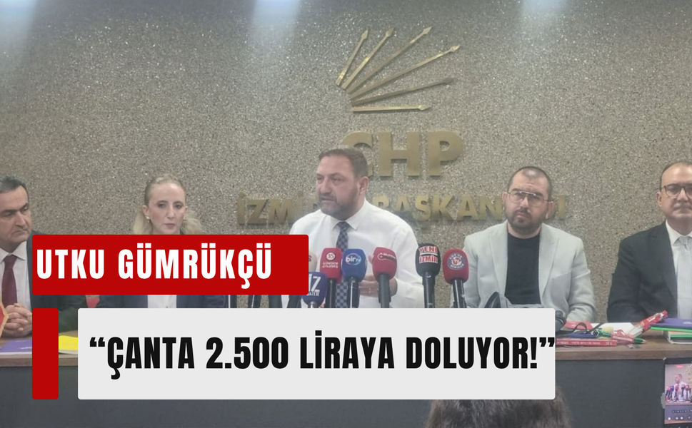 CHP İzmir İl Başkanı Utku Gümrükçü’den sert eğitim tepkisi