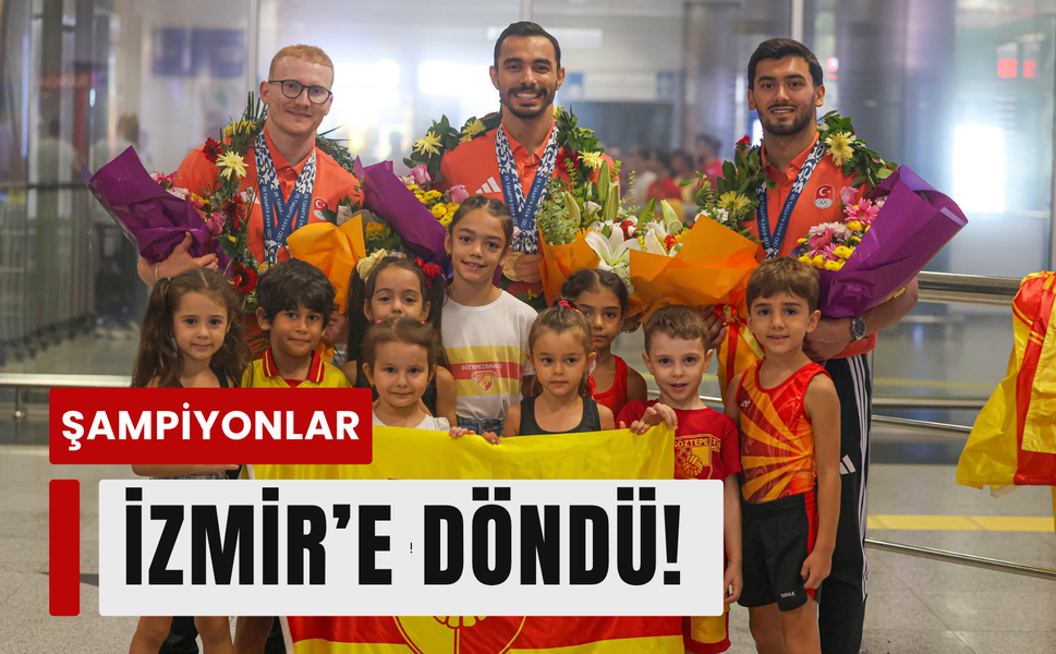 Madalya gururu İzmir’de!