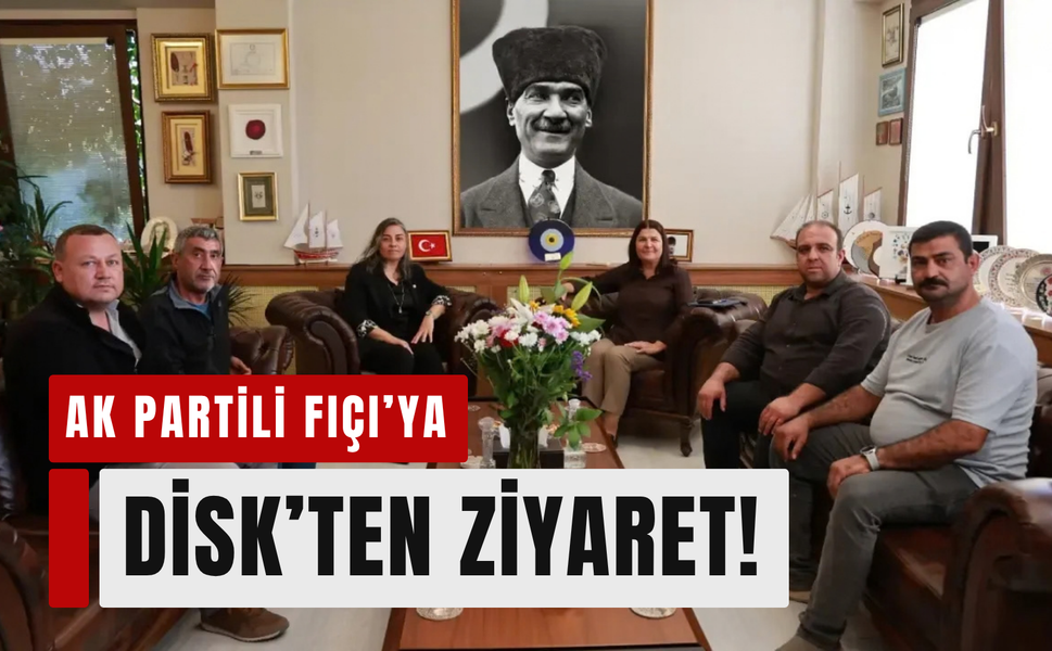 Disk’ten Foça Belediye Başkanı Fıçı’ya ziyaret!