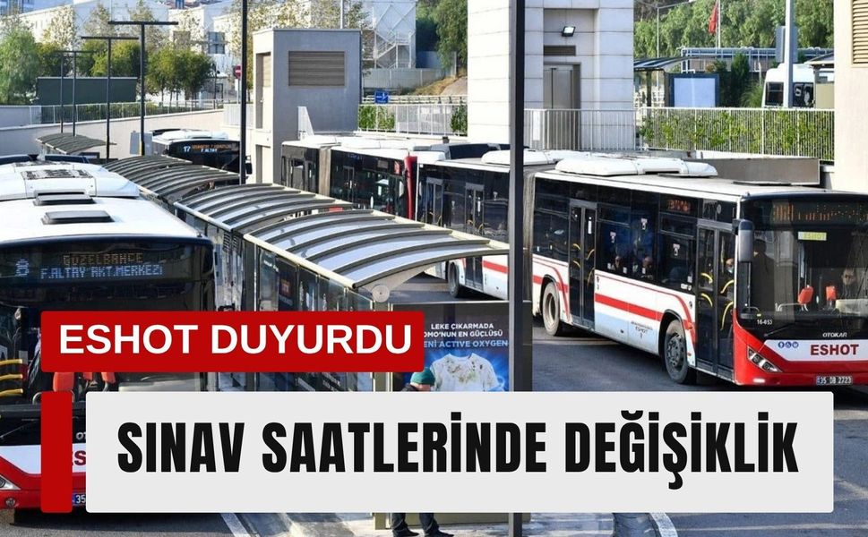 İzmir'de KPSS günü ulaşım alarmı