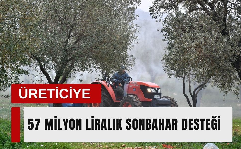 Büyükşehir’den üreticiye 57 milyon liralık sonbahar desteği