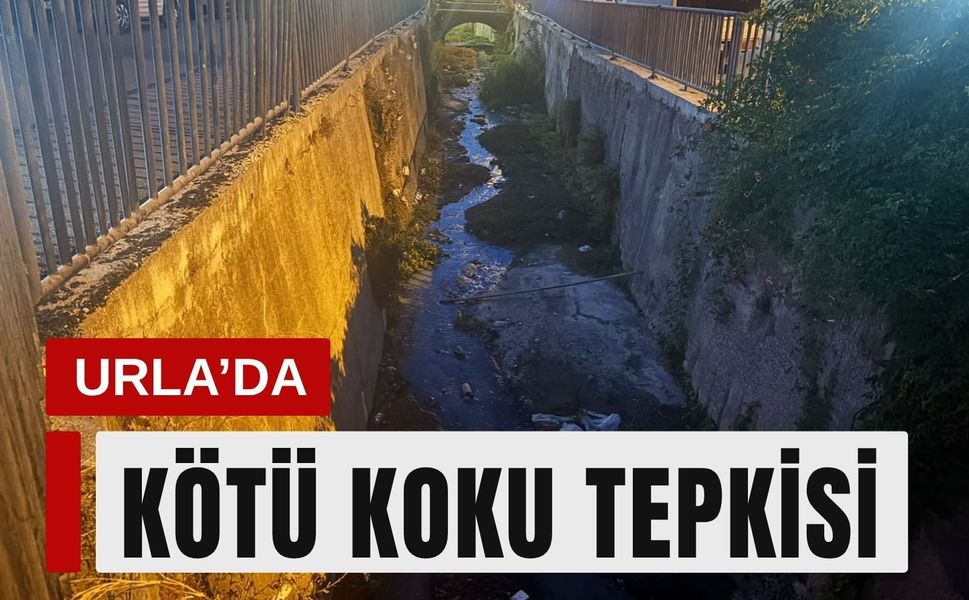 Urla’da dere kirliliği ve kötü koku tepkisi