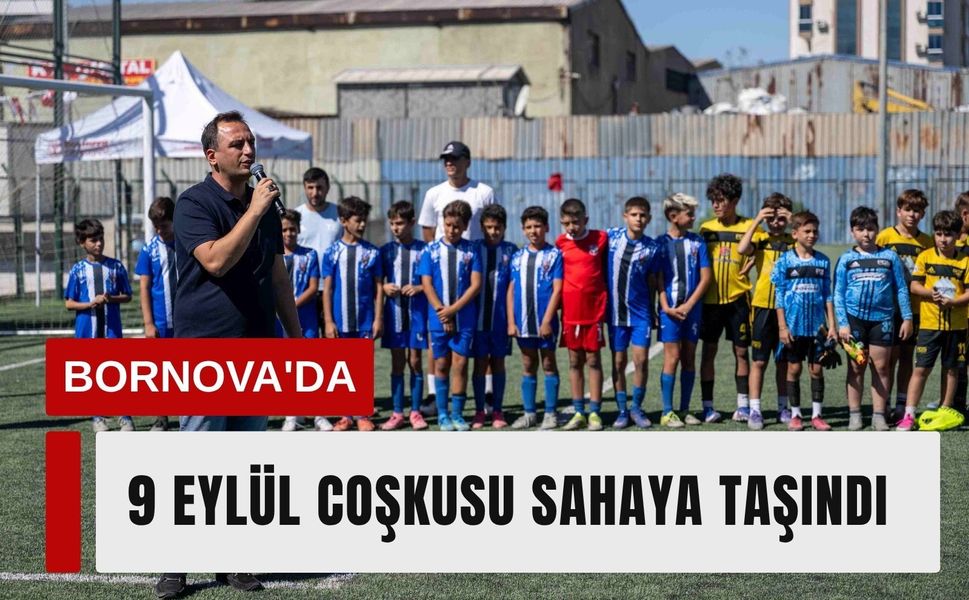 Bornova’da 9 Eylül coşkusu Doğanlar Sahası’nda yaşandı
