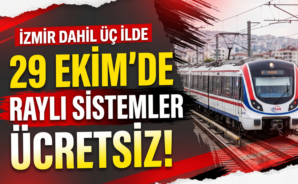 Uraloğlu duyurdu: 3 ilde raylı sistemler ücretsiz olacak!