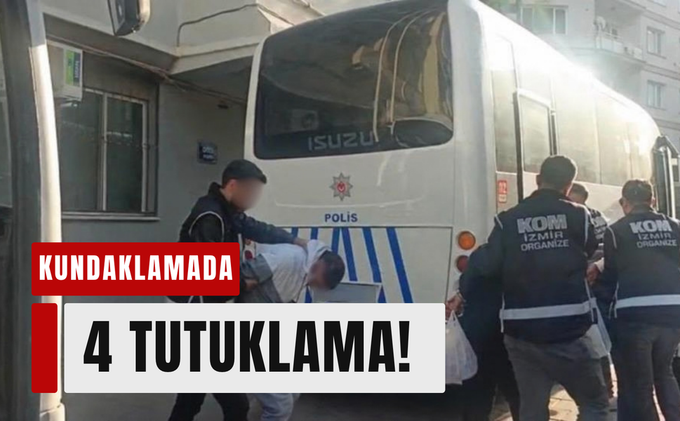 Konak’ta kundaklama: 4 tutuklama!