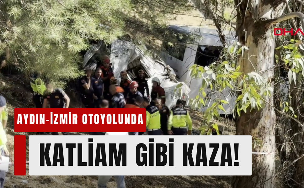 Aydın-İzmir Otoyolu'nda korkunç kaza: 2 kardeş yaşamını yitirdi!